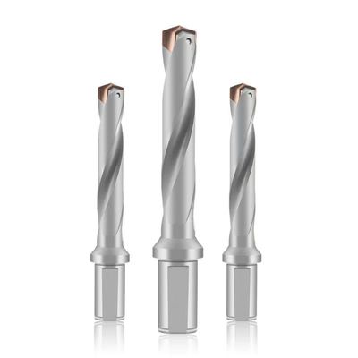 Хорошая цена 14D спиральная флейта короновая сверла бит карбида отверстия резач Indexable глубокие отверстия бурение онлайн