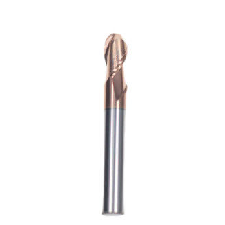 Хорошая цена 8 мм Диа R4*8*16*8*100L 2Flutes TiAISiN Карбидный шарик нос конечный мельница для углеродистой стали сплав стали литого железа онлайн