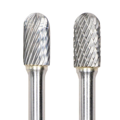 Хорошая цена SC Single Cut Ball Nosed Cylinder Carbide Burr 8 мм*20 мм с 6 мм диаметром ствола. онлайн