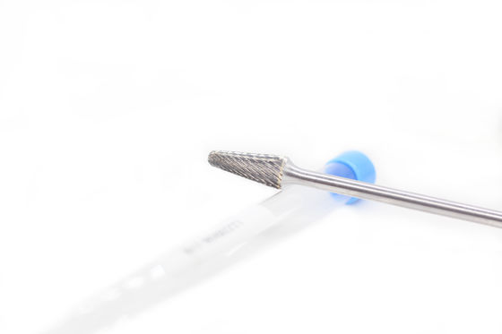 Хорошая цена Customized L- Ball Nosed Cone Shape Tungsten Carbide Burrs 12*28 Standard Double Cut 6mm Shank With 178 Overall Length онлайн